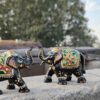 Hand-Painted Rajasthani Elephant Showpiece – Black & Multicolor
